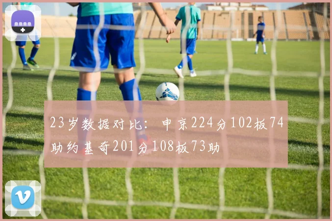 23岁数据对比：申京224分102板74助约基奇201分108板73助